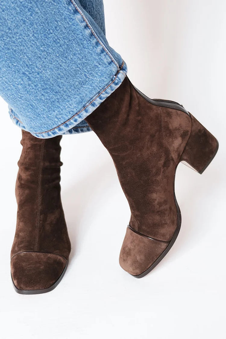 Ida | Stiefeletten Damen mit Blockabsatz