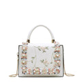 Handtasche Damen mit Spitze und Blumen