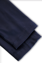 Glänzendes Satin Midikleid Damen mit Wasserfallkragen