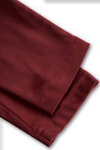 Glänzendes Satin Midikleid Damen mit Wasserfallkragen