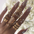 Einzigartiges Ring Set: 8 bis 12 Stück
