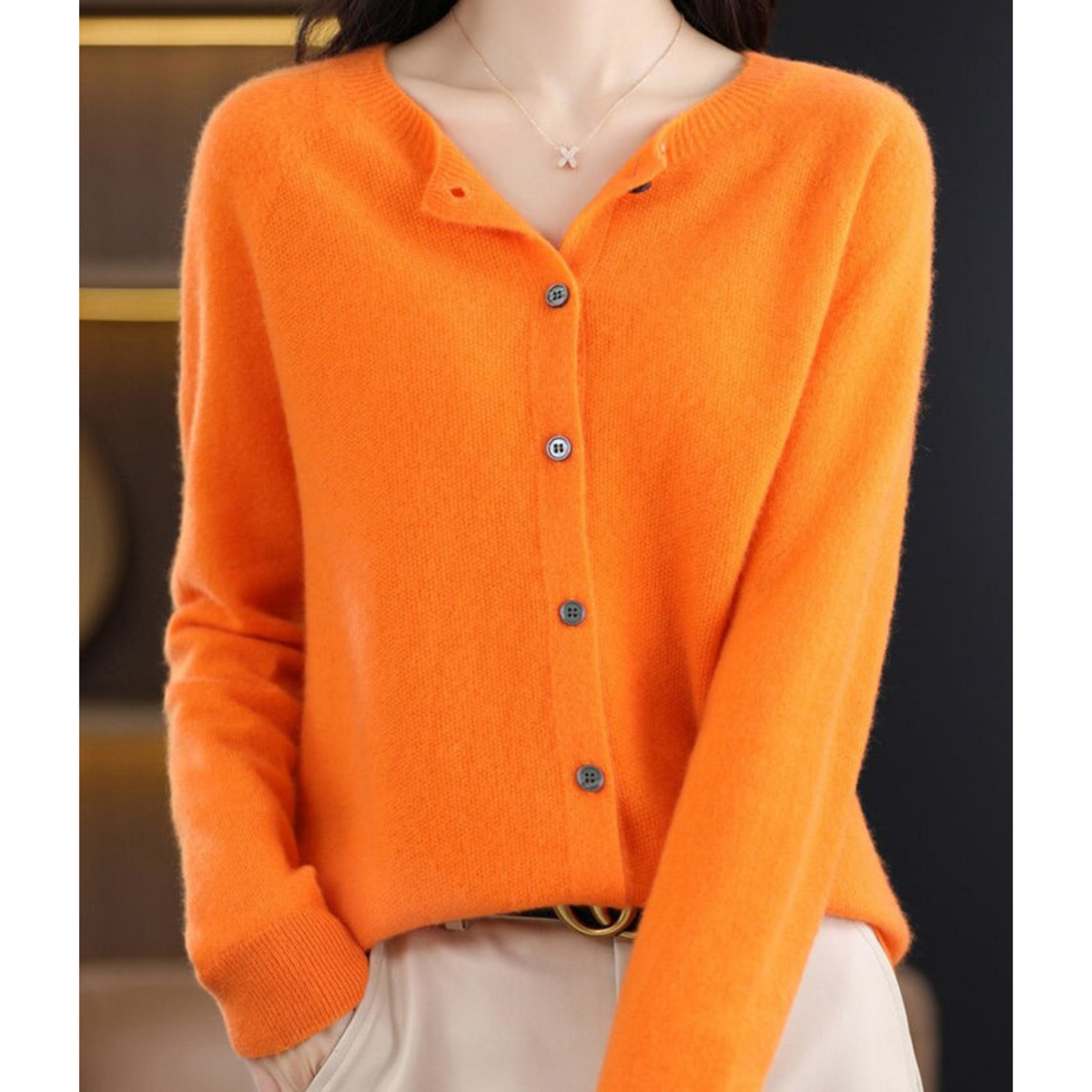 Strickjacke Damen aus Merinowolle