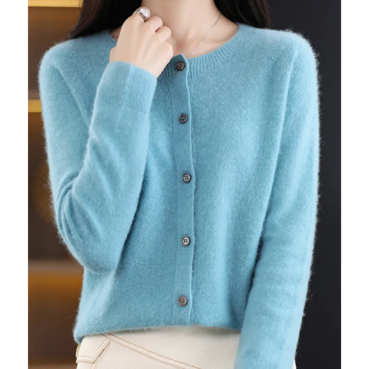 Strickjacke Damen aus Merinowolle