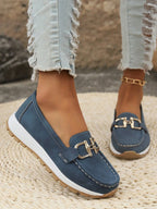 Lina | Slipper Damen mit Schnalle und Fußbett