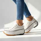 Ella | Plateausneaker Damen mit Fußbett