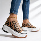 Ella | Plateausneaker Damen mit Fußbett