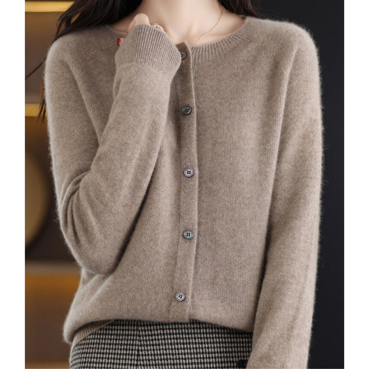 Strickjacke Damen aus Merinowolle