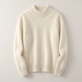 Weicher Pullover Damen mit Stehkragen