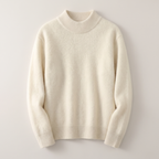 Weicher Pullover Damen mit Stehkragen