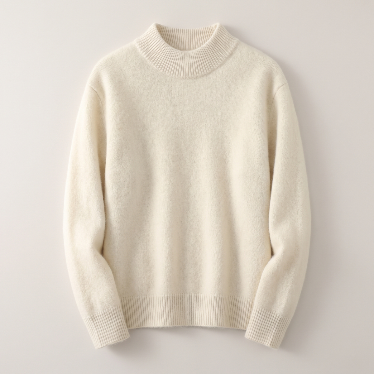 Weicher Pullover Damen mit Stehkragen