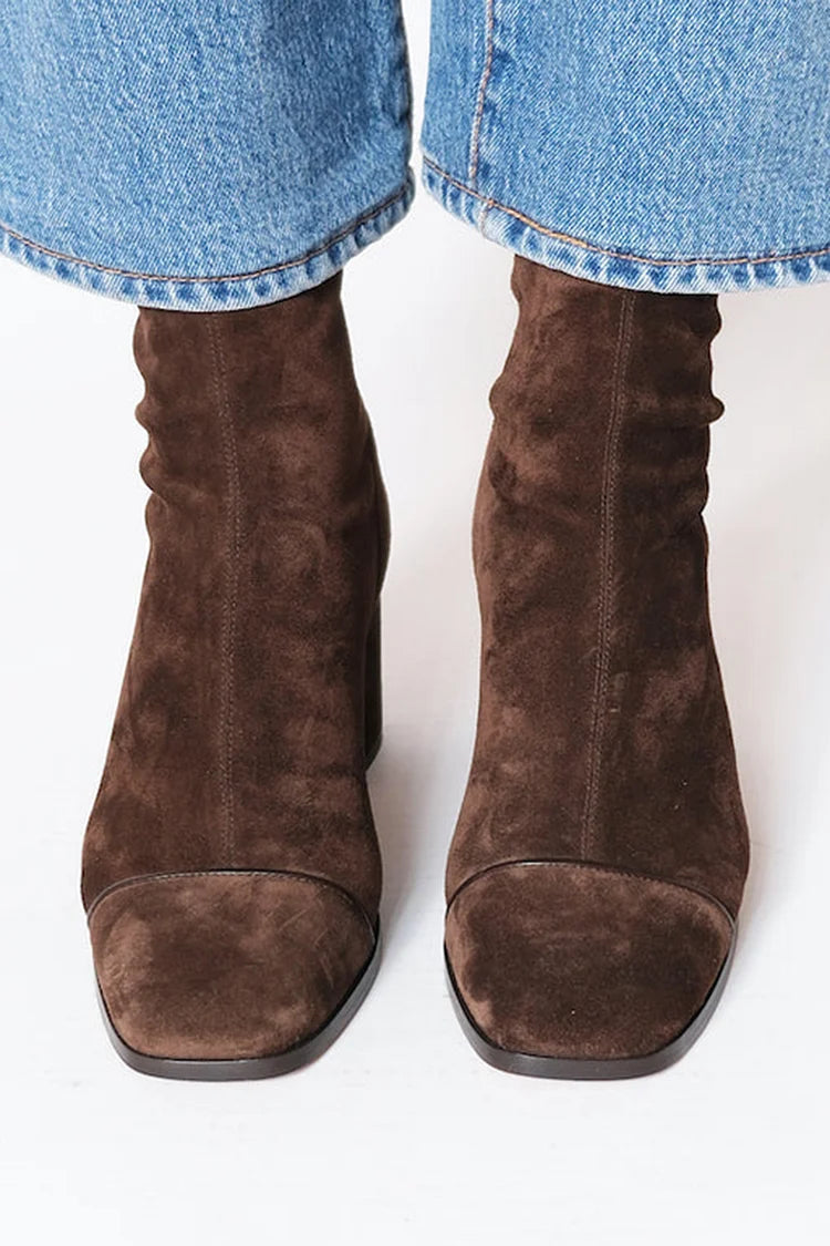 Ida | Stiefeletten Damen mit Blockabsatz