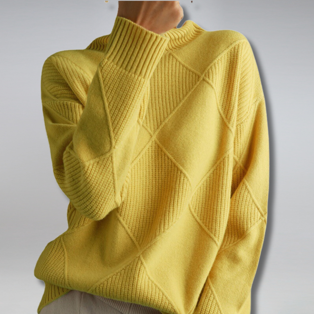 Hannah | Rollkragenpullover Damen mit Kaschmir