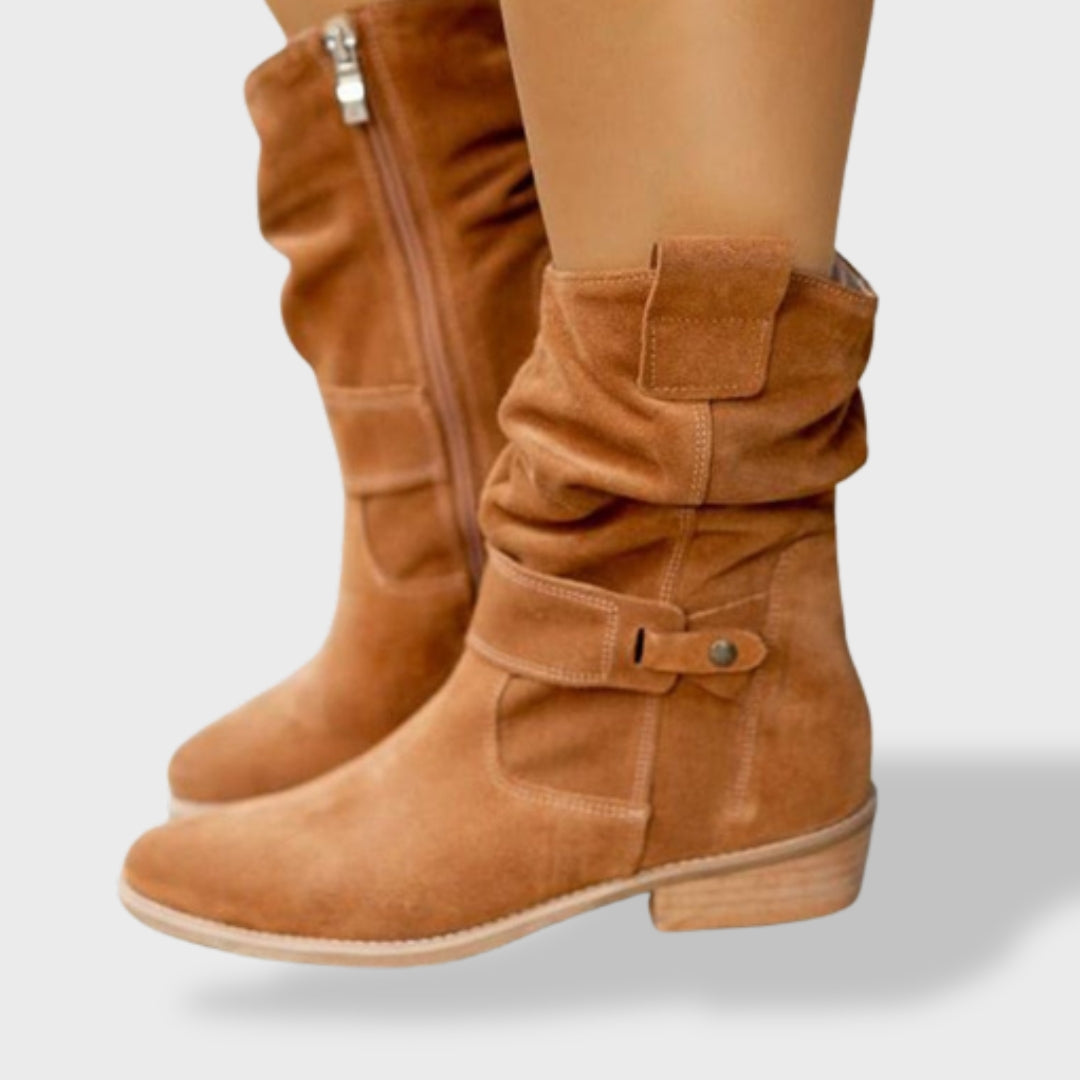 Lucia | Damen Stiefeletten aus Wildleder