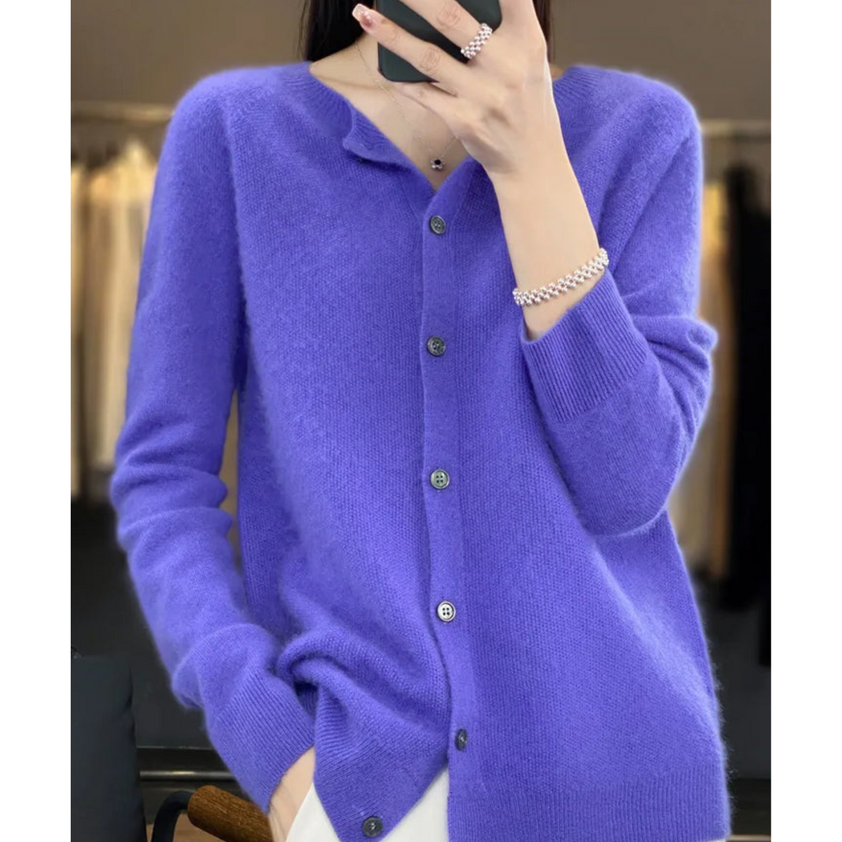 Strickjacke Damen aus Merinowolle