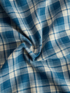 Herbst Maxikleid Damen mit Karomuster