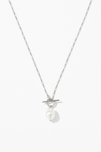 Elegante Goldene Perlen Halskette