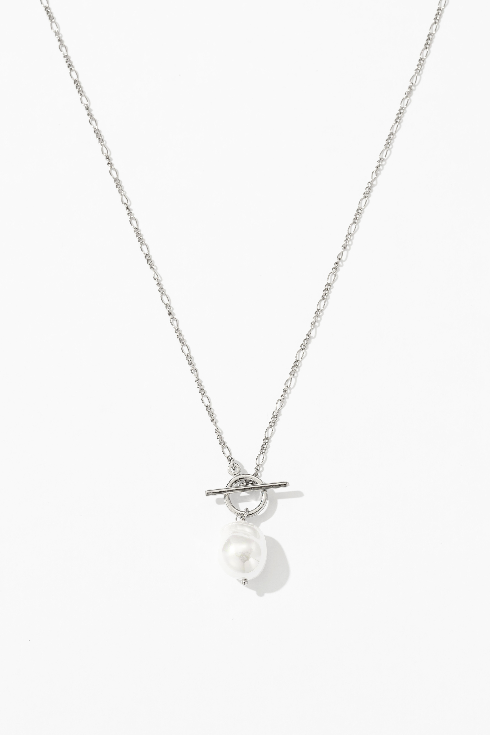 Elegante Goldene Perlen Halskette