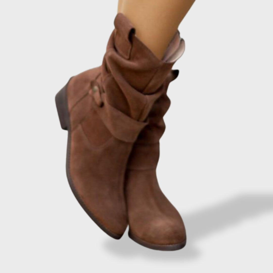 Lucia | Damen Stiefeletten aus Wildleder