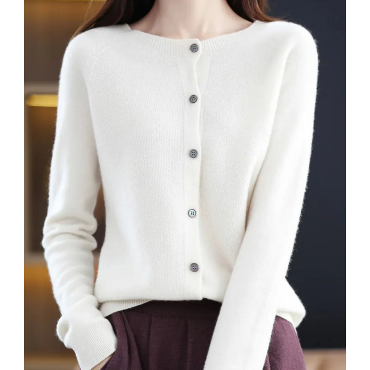 Strickjacke Damen aus Merinowolle