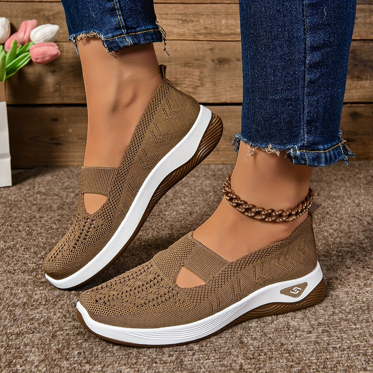 Orthopädische Slipper Damen mit Fußbett