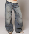 Jeans Damen mit Waschung