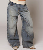 Jeans Damen mit Waschung