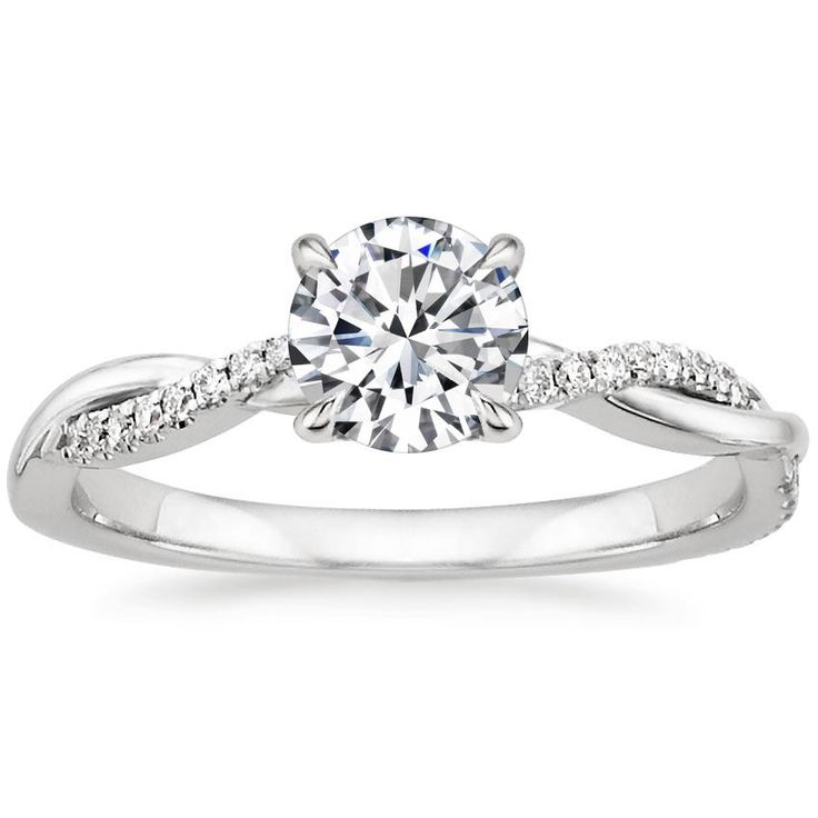 Eleganter Weißgold Le Jane Ring