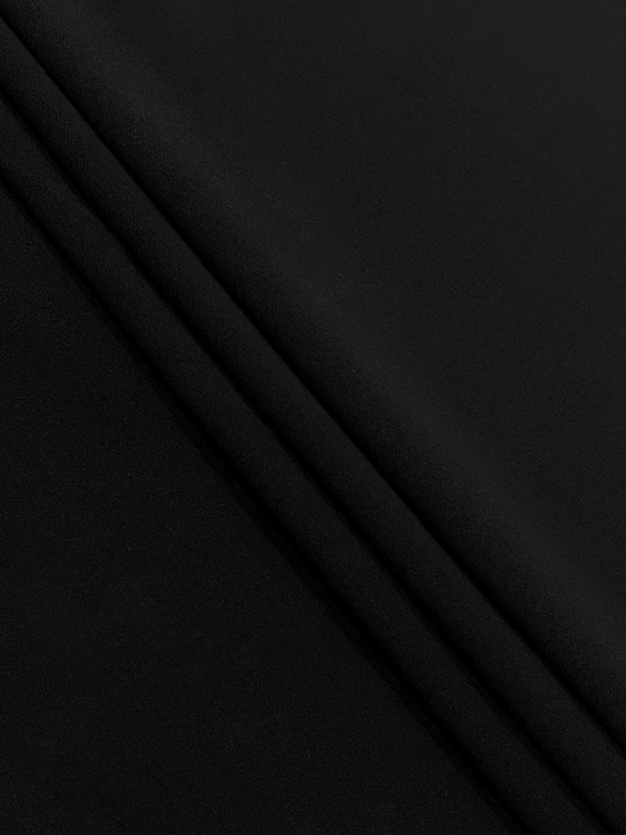 Herbst Maxikleid Damen mit tiefem V-Ausschnitt