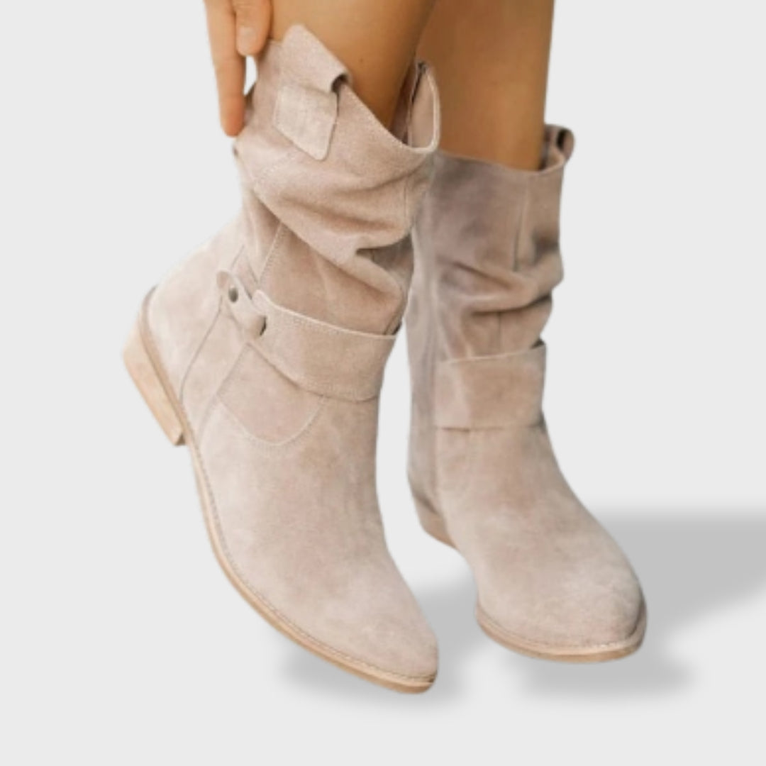 Lucia | Damen Stiefeletten aus Wildleder