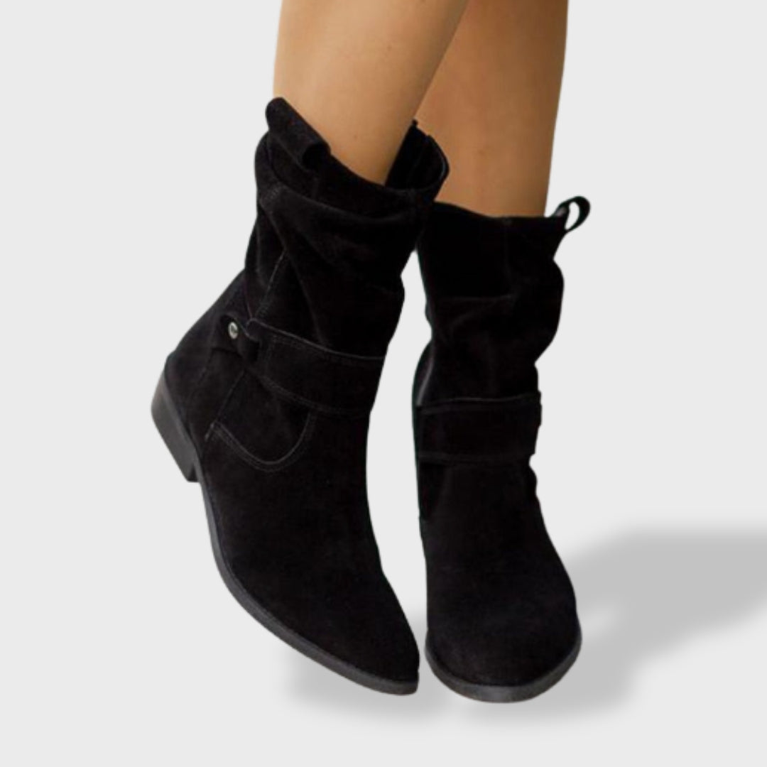 Lucia | Damen Stiefeletten aus Wildleder