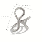 Schicker Asymmetrischer Wellen Ring