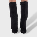 Damen Wildlederstiefel Klassisch