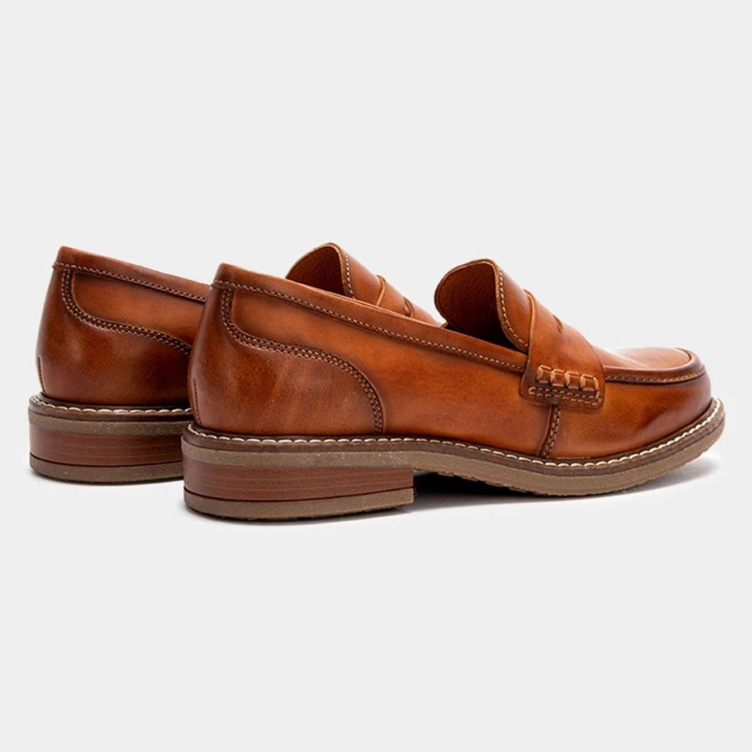Hannah | Slipper Damen aus Leder mit Fußbett