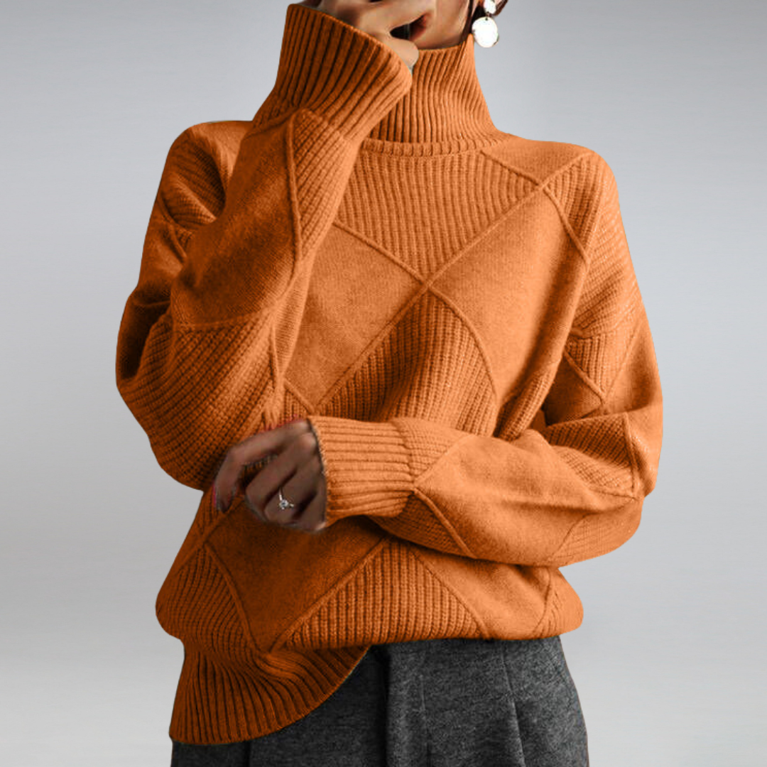 Hannah | Rollkragenpullover Damen mit Kaschmir
