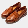 Hannah | Slipper Damen aus Leder mit Fußbett
