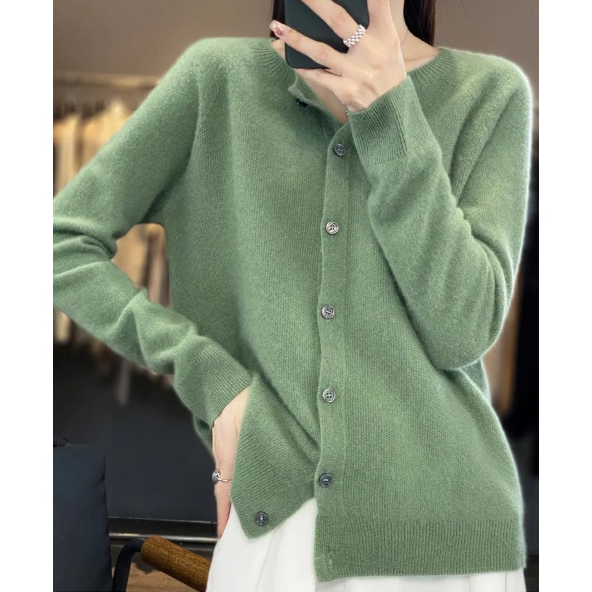 Strickjacke Damen aus Merinowolle