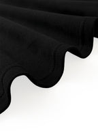 Herbst Maxikleid Damen mit Seitenschlitz