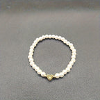 Schickes A-Z Herz Initialen Armband