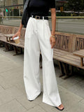 Weite Hose Damen mit hohem Bund
