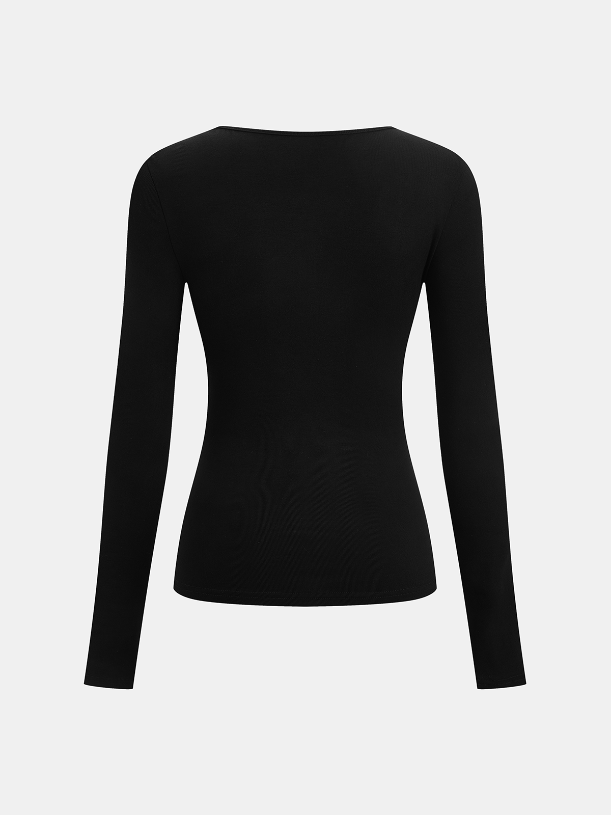 Weiches Langarmshirt Damen mit U-Boot-Ausschnitt
