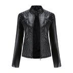 Selma | Damen Lederjacke mit Asymmetrischem Reißverschluss