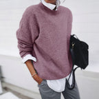 Weiter Pullover Damen aus Kaschmir