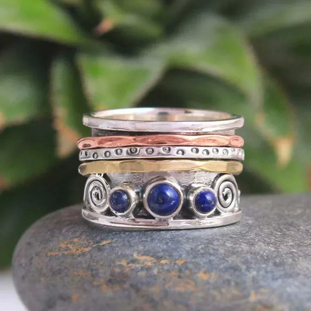 Saphir Boho Meditationsring