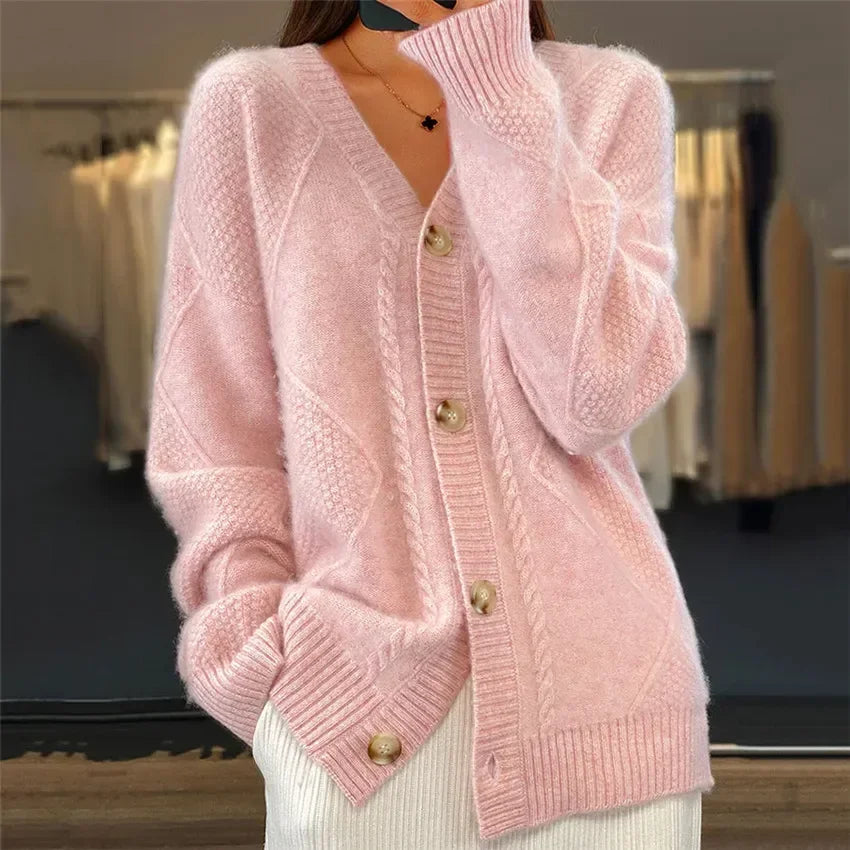 Lena | Strickjacke Damen aus Kaschmir