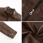 Selma | Damen Lederjacke mit Asymmetrischem Reißverschluss