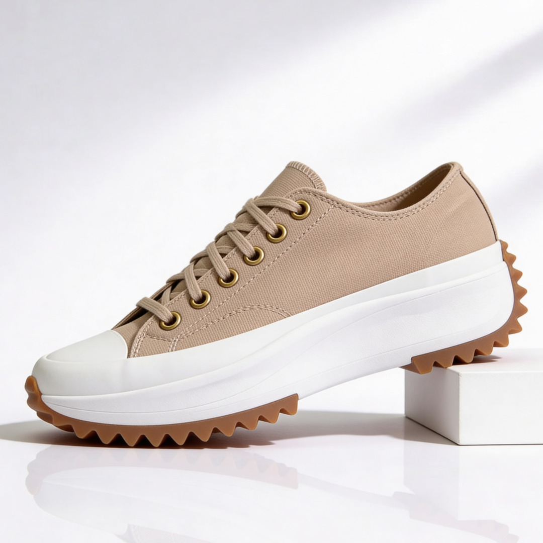 Ella | Plateausneaker Damen mit Fußbett