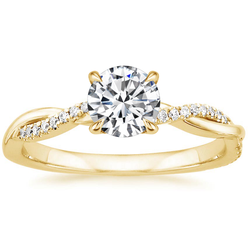 Eleganter Weißgold Le Jane Ring