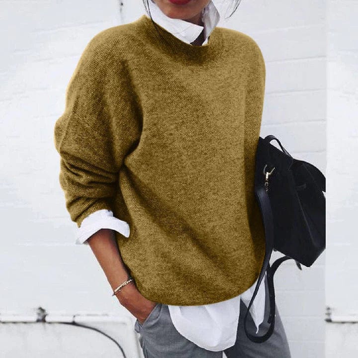 Weiter Pullover Damen aus Kaschmir