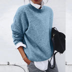 Weiter Pullover Damen aus Kaschmir