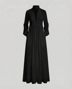 Harlow-Hemdkleid – Leichtes Midi-Kleid mit Knopfleiste